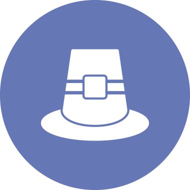 Pilgrim simgesinin vektör illüstrasyonu