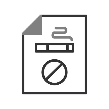 tüten simge yok, vektör illüstrasyonu