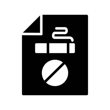 tüten simge yok, vektör illüstrasyonu