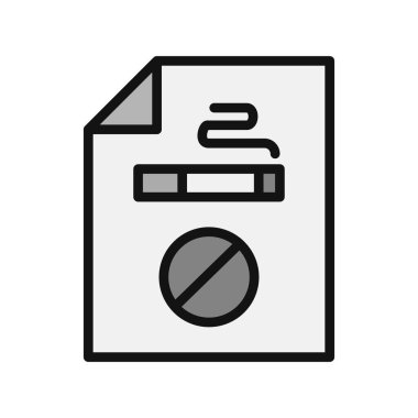 tüten simge yok, vektör illüstrasyonu