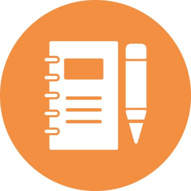 not defteri simgesi vektör illüstrasyonuName