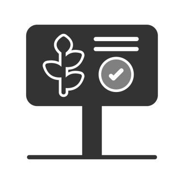 Modern Gözlem simgesinin vektör illüstrasyonu