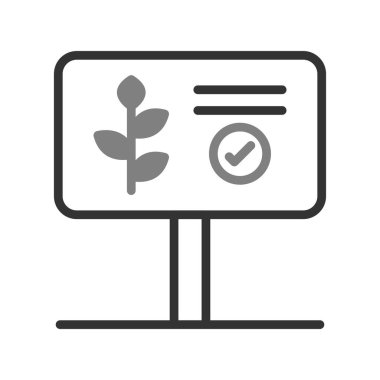 Modern Gözlem simgesinin vektör illüstrasyonu