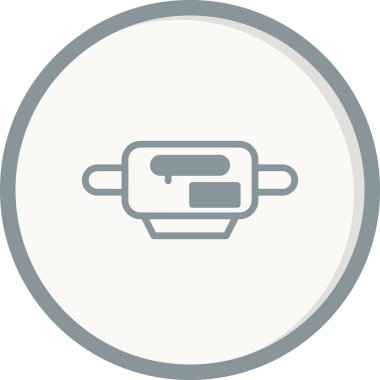 Çalıştırıcı Kemeri simgesinin vektör illüstrasyonu