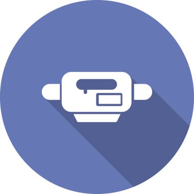 Çalıştırıcı Kemeri simgesinin vektör illüstrasyonu