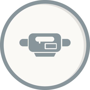 Çalıştırıcı Kemeri simgesinin vektör illüstrasyonu