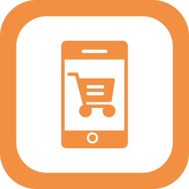 SEO modern simgesi, Çevrimiçi Alışveriş kavramının vektör illüstrasyonu 