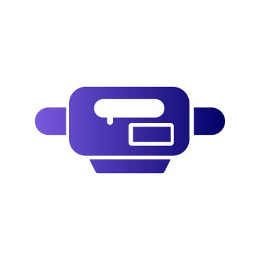 Çalıştırıcı Kemeri simgesinin vektör illüstrasyonu