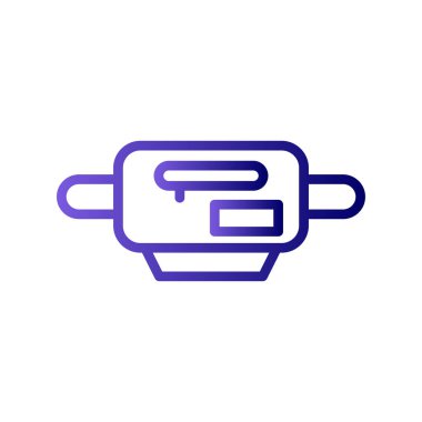 Çalıştırıcı Kemeri simgesinin vektör illüstrasyonu