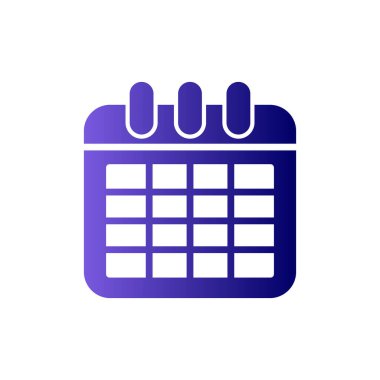 takvim vektörü ince çizgi simgesi