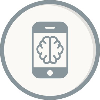 Çevrimiçi Terapi simgesi, vektör çizimi