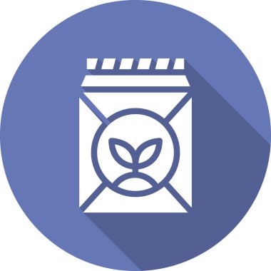 Tohum çantası simgesini, vektör çizim