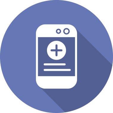 akıllı telefon simgesi vektör illüstrasyonu