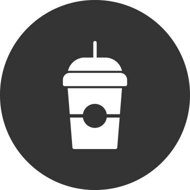 Kahve fincanı vektör satırı simgesi