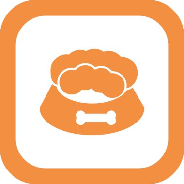 Evde beslenen hayvan yiyecek kutsal kişilerin resmi, vektör çizim