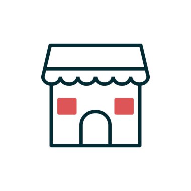 simge vektör illüstrasyonunu sakla