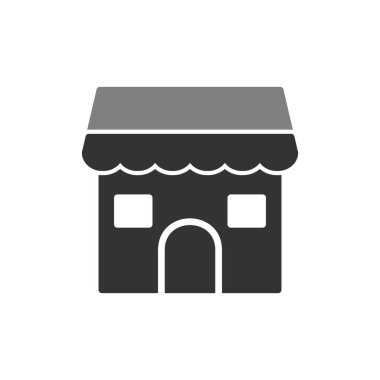 Pazar simgesi, vektör illüstrasyonunu kaydet