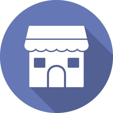 Pazar simgesi, vektör illüstrasyonunu kaydet