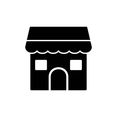 Pazar simgesi, vektör illüstrasyonunu kaydet