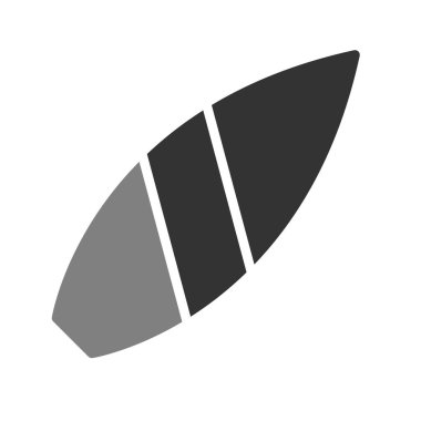 sörf tahtası vektör illüstrasyonu modern simge