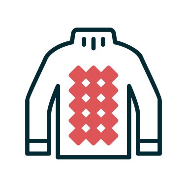 Kazak Web simgesi basit illüstrasyon