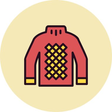 Kazak Web simgesi basit illüstrasyon