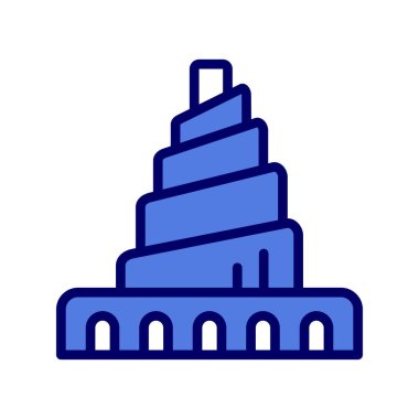 Irak, Samarra Büyük Camii 'nin spiral minaresi 