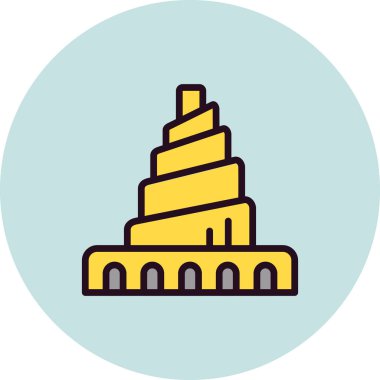 Iraq, spiral minaret of the Great Mosque of Samarra 
