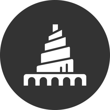 Irak, Samarra Büyük Camii 'nin spiral minaresi 