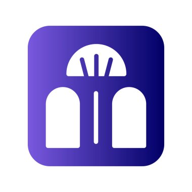 Modern ölçeklerin vektör illüstrasyonu