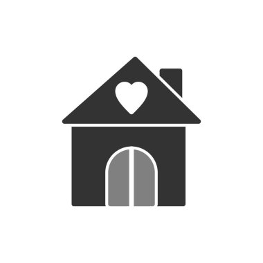 Modern Shelter simgesinin vektör illüstrasyonu