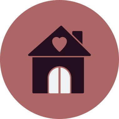 Modern Shelter simgesinin vektör illüstrasyonu