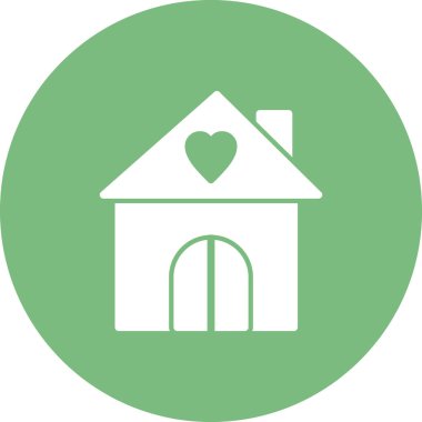 ev simgesi vektör illüstrasyonu