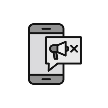 cep telefonu ikonu vektör illüstrasyonu