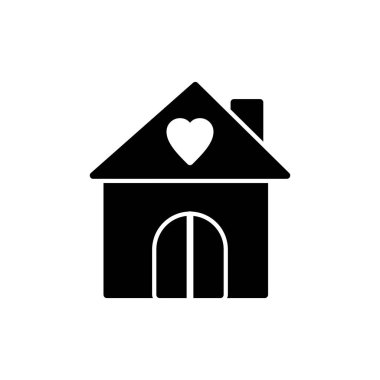 ev simgesi vektör illüstrasyonu