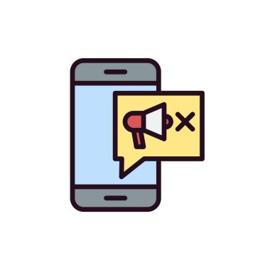 cep telefonu ikonu vektör illüstrasyonu