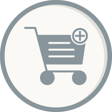 Alışveriş arabası. Basit tasarım