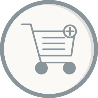 Alışveriş arabası. Basit tasarım