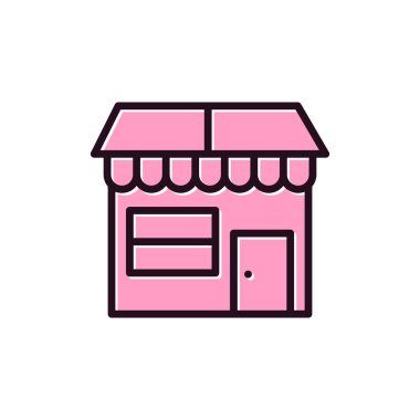 dükkan simgesi vektör gösterimi