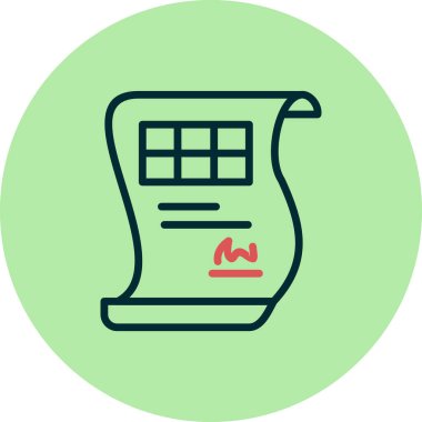 Anlaştık. Web simgesi basit tasarım