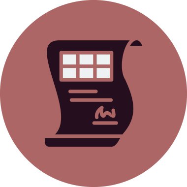 Anlaştık. Web simgesi basit tasarım