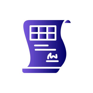 Konuşma balonu. Basit vektör illüstrasyonu