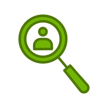 Arama simgesi vektör illüstrasyonu