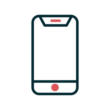 cep telefonu ikonu vektör illüstrasyonu