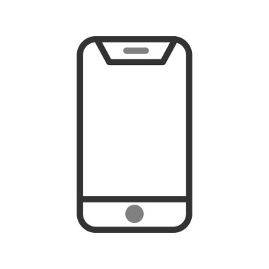 cep telefonu ikonu vektör illüstrasyonu