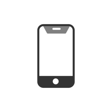 cep telefonu simgesi. vektör illüstrasyonu
