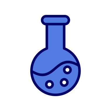 Bilim ve teknoloji ikonunun vektör illüstrasyonu