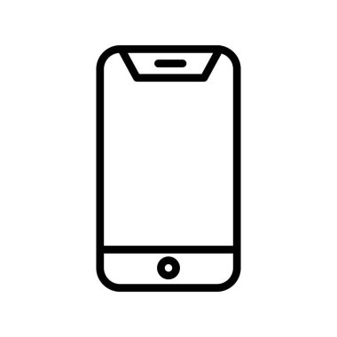 cep telefonu ikonu vektör illüstrasyonu