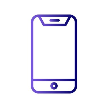 cep telefonu ikonu vektör illüstrasyonu