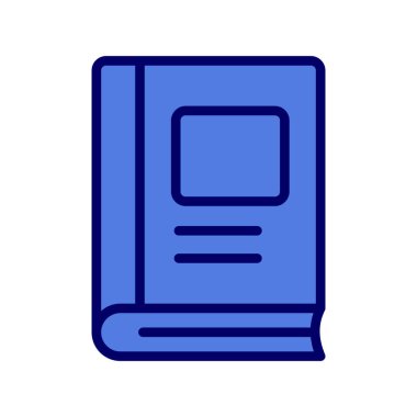 Kitap simgesi, modern vektör illüstrasyon tasarımı